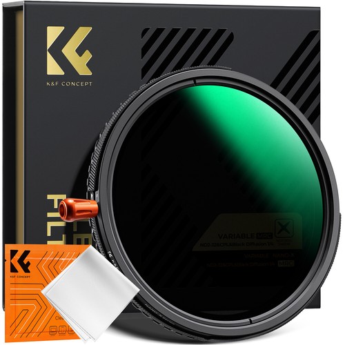 Concept filtro obiettivo - k&f,